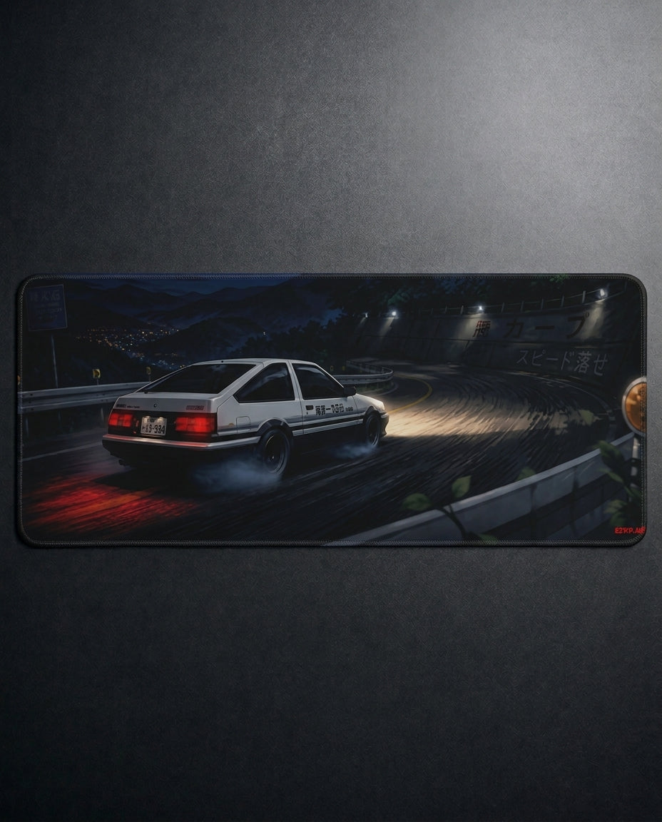 Downhill Legend - AE86 Trueno Deskmat