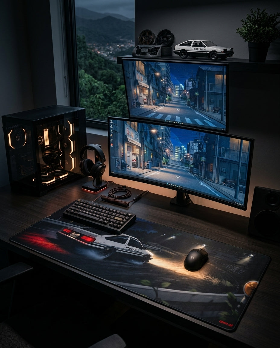Downhill Legend - AE86 Trueno Deskmat